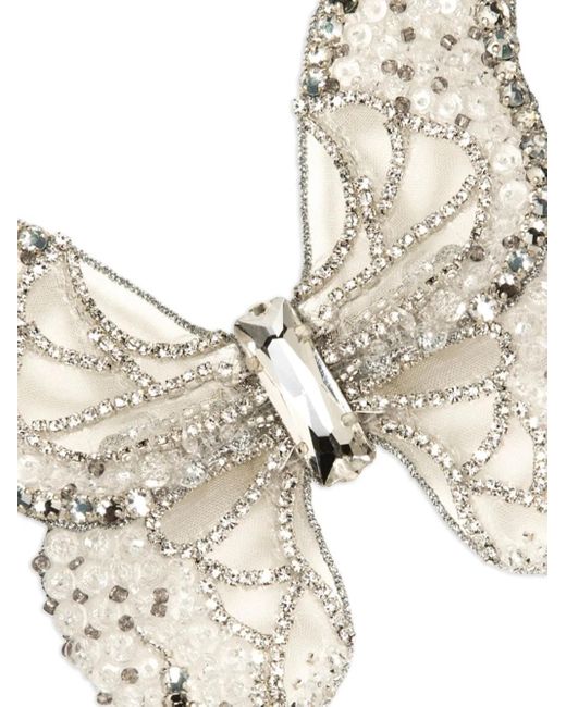 Jennifer Behr Natural Absolem Crystal Butterfly Hair Clip