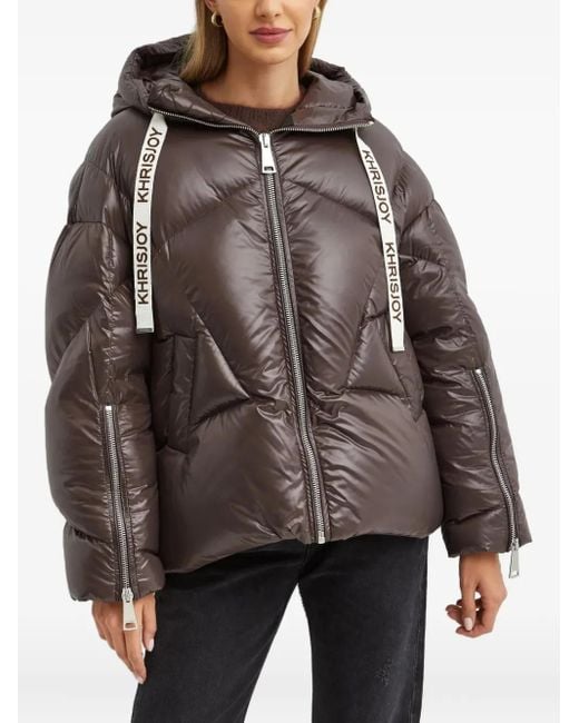 Khrisjoy Black Iconic Milano Down Jacket