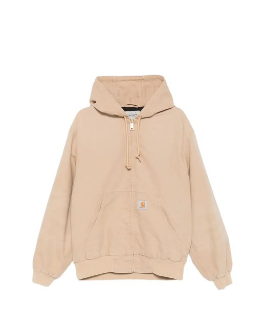 Carhartt Natural Og Active Hooded Zipped Jacket for men