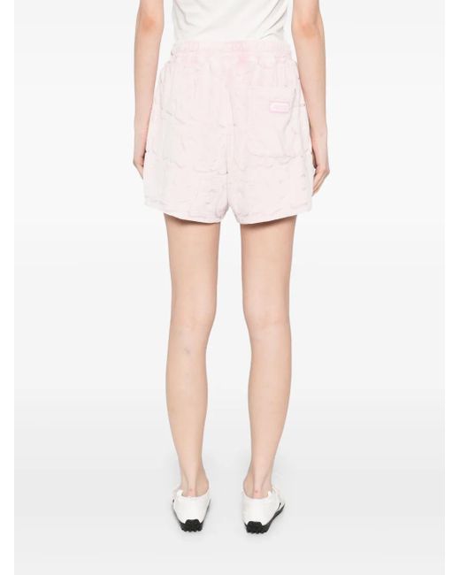 A Bathing Ape Pink Logo Sweat Short