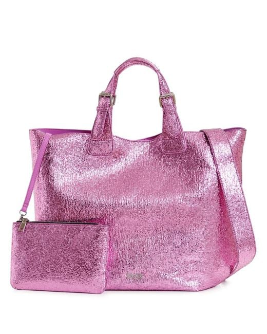 Essentiel Antwerp Pink Hurry Tote Bag