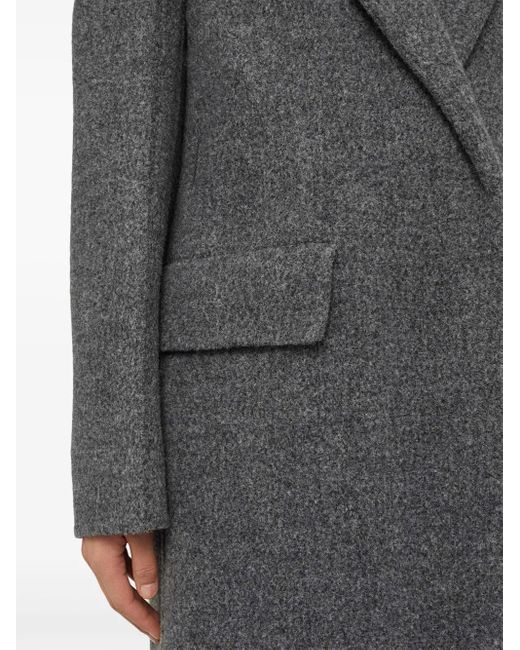 Jil Sander Gray Tailored Coat