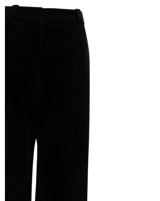 Patou Black Smocking Trousers