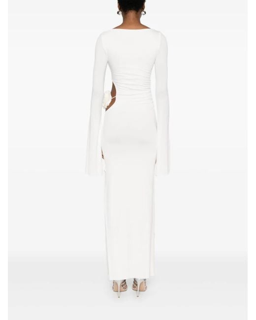 MANURI White Paloma Maxi Dress