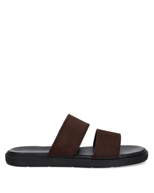 Vagabond Brown Mason Double-Strap Sandals for men