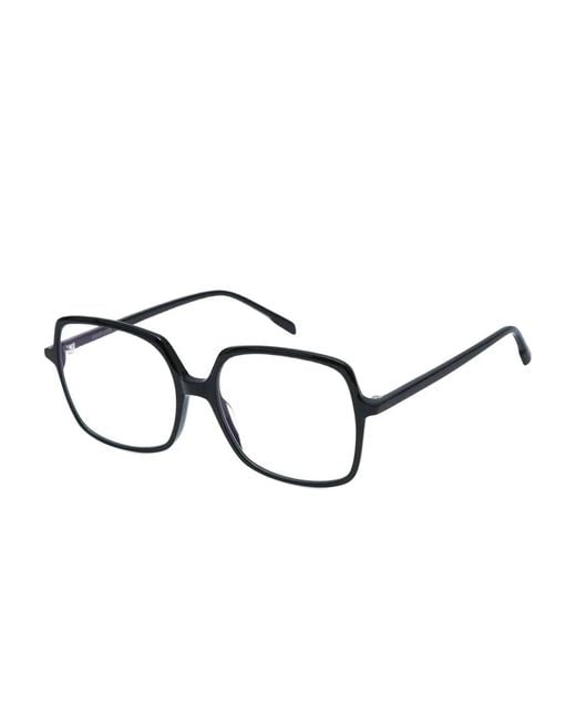Gigi Studios Black Sylvia Square-Frame Glasses