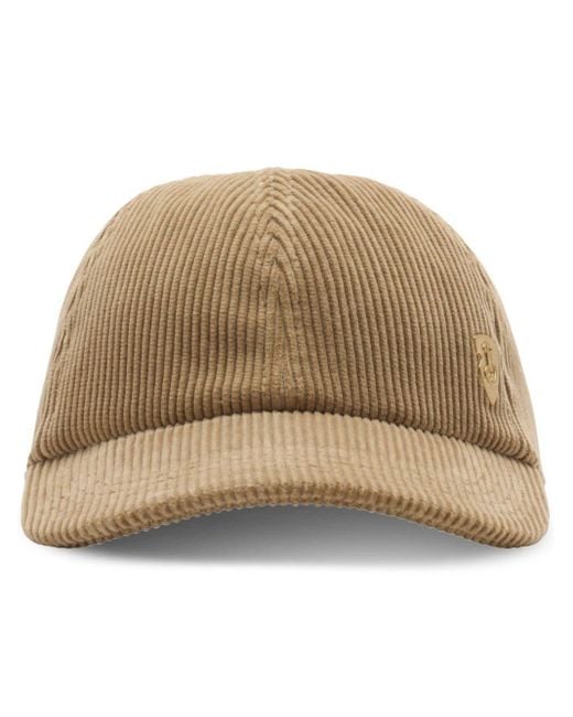 Burberry Natural Corduroy Baseball Cap for men