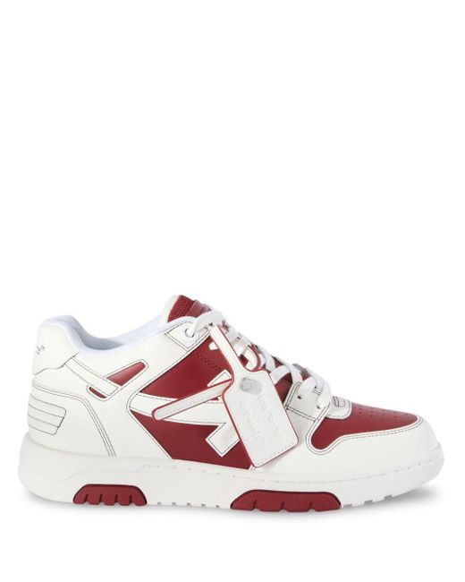 Off-White c/o Virgil Abloh Out of Office OOO Sneakers in Pink für Herren