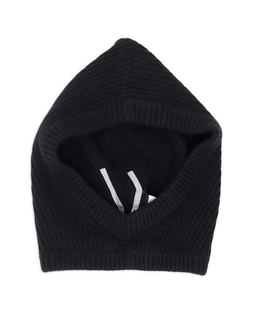 Pasamontañas de canalé Rick Owens de color Blue