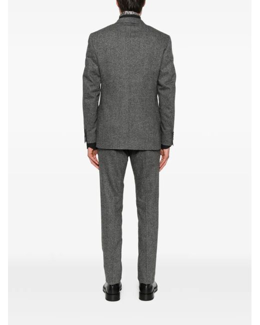 Canali Gray Wool Suit for men