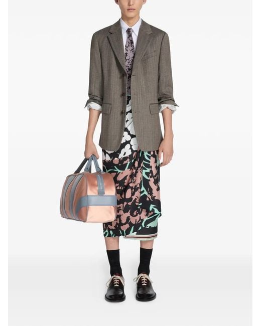 Dries Van Noten Gray Wool Blazer for men