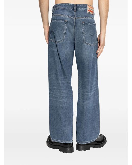 DIESEL Blue 2001 D-Macro Distressed Jeans for men