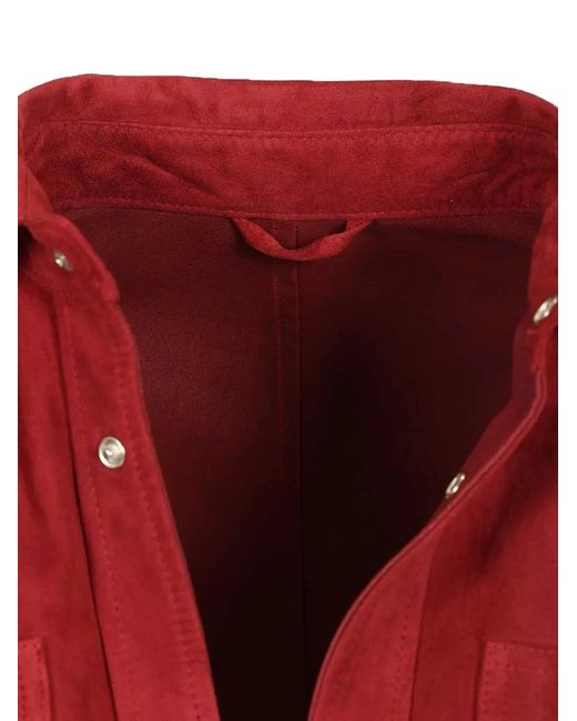 Barba Napoli Red Pocket Jacket for men