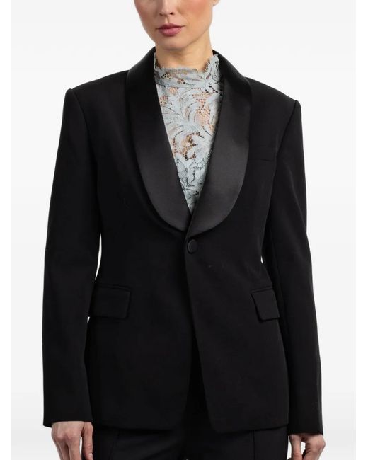 A.L.C. Black Ari Shawl-Collar Blazer