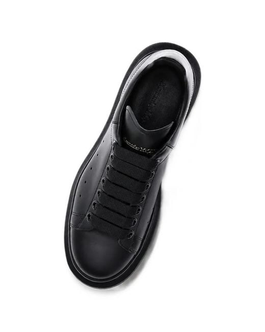 McQueen Black Oversized Sneakers