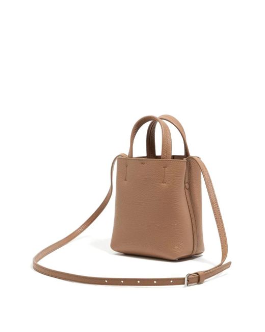 Bimba Y Lola Brown Handtasche Aus Leder