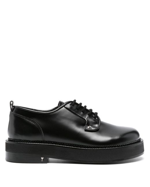 Derbies à bout anatomique AMI pour homme en coloris Black
