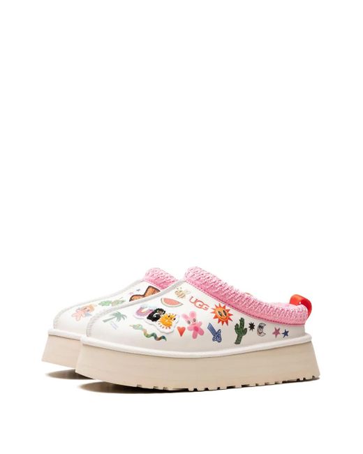 Ugg Pink Tazz Pop Sketch Slippers