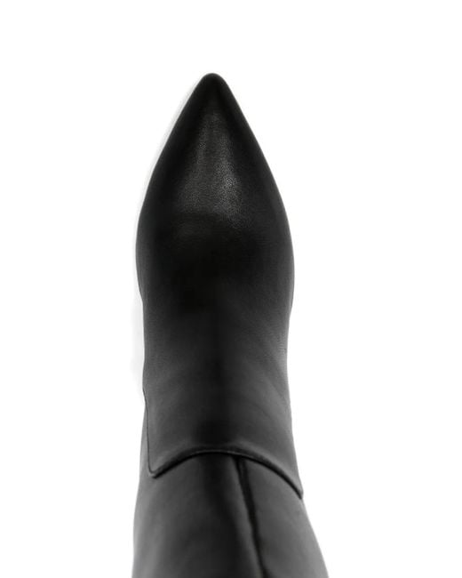 Botas con puntera en punta Twinset de color Black