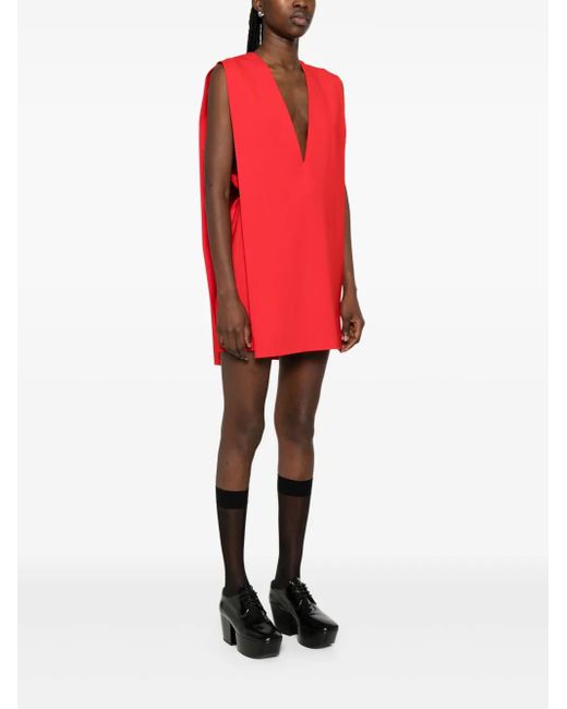 ワンピース SPORTMAX 'Agrume1234' dress Red Short stretch viscose dress - RUNWAY, red | Sportmax