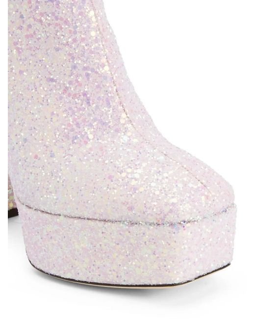 Giuseppe Zanotti White Ankle Boots