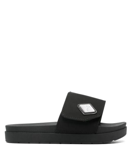 A_COLD_WALL* Black Diamond Padded Slides for men
