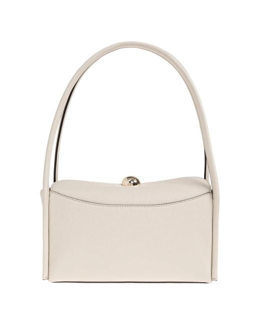 Furla White Leather Bag