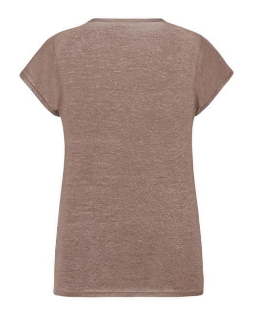The Row Brown Keyla T-Shirt