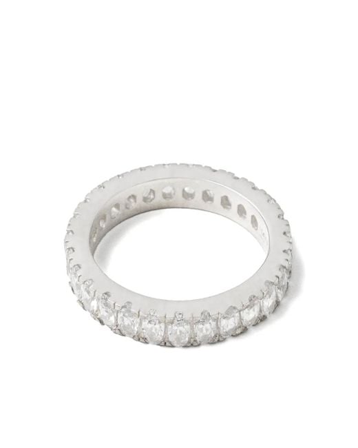 Hatton Labs Ring Met Edelsteen in het White