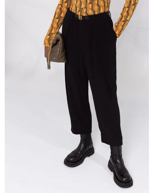 Balmain Cropped Broek in het Black