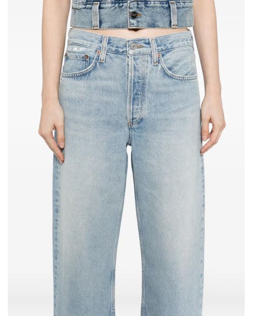 Agolde Blue Arc Jeans
