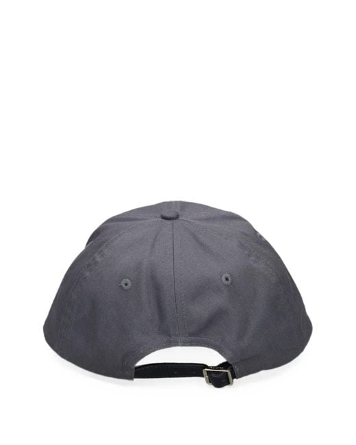 Calvin Klein Blue Logo-Patch Baseball Cap for men