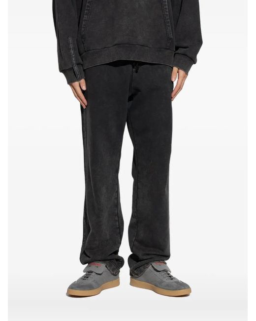 Iceberg Black Logo-Patch Hoodie for men