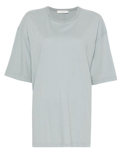 The Row Gray Steven Cotton T-shirt