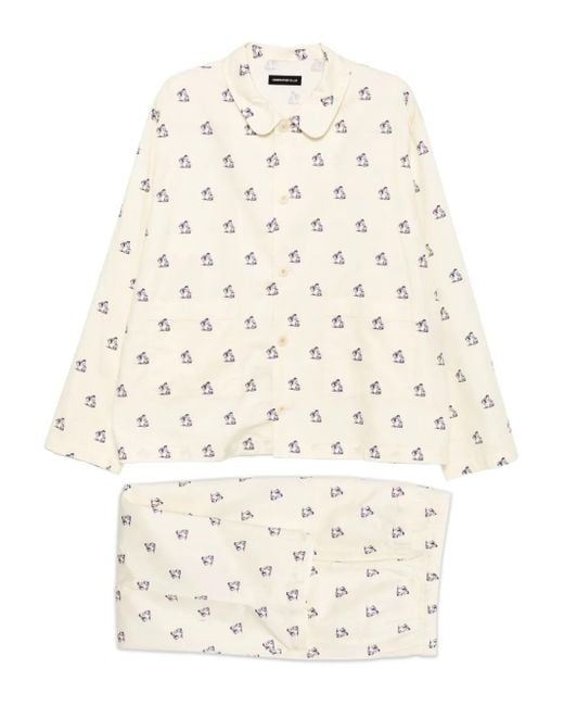 Undercover Natural Printed Pajama Sets for men