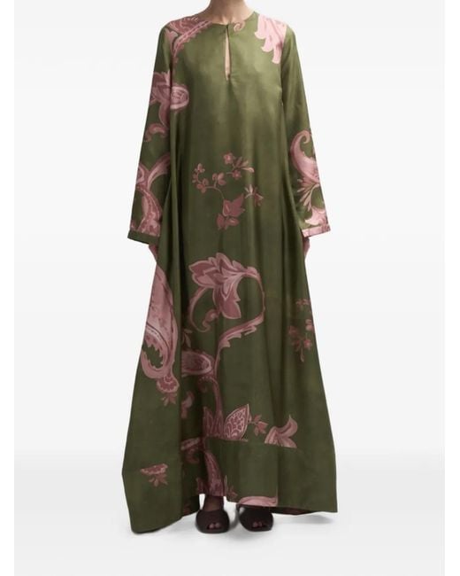 Co.Go Green Floral Dress