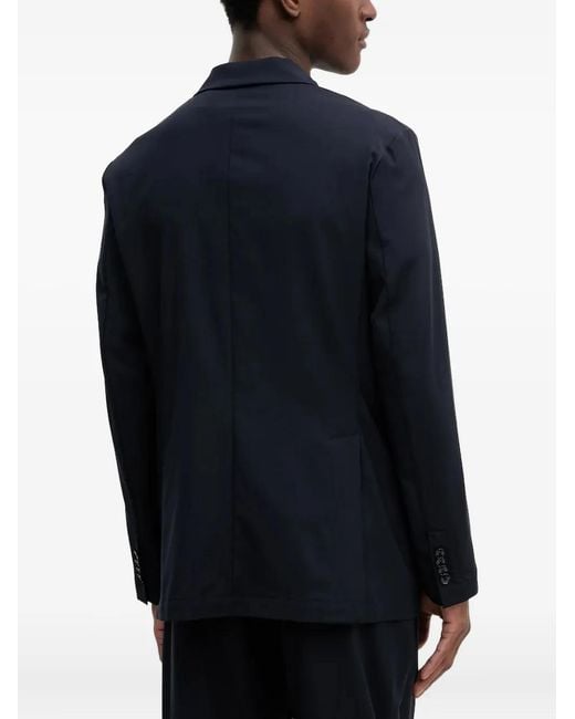 Barena Blue Single-Breasted Blazer for men