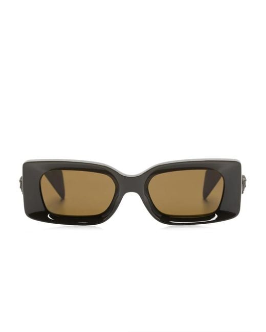 Versace Natural Medusa Medallion Sunglasses