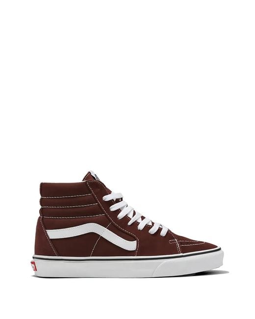 Vans Brown Sk8 Hi Sneakers for men