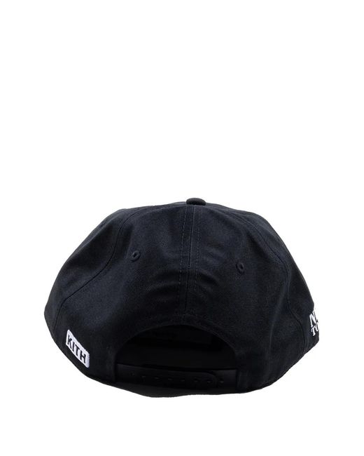 Kith Blue Embroidered Twill Cap for men