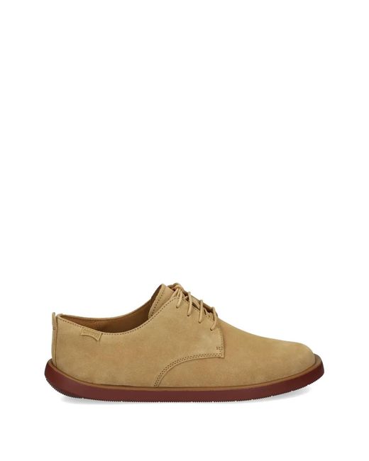 Camper Brown Derbies En Daim for men
