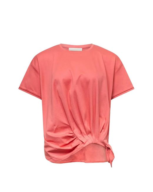 Club21 Pink Side-Tie T-Shirt