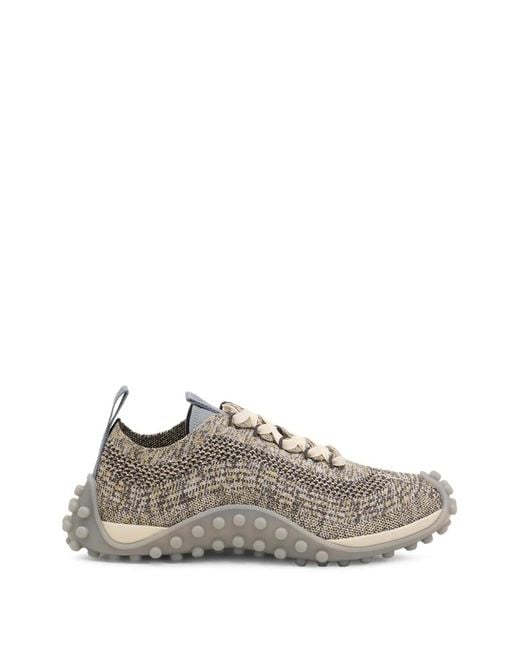 AMI White Knit Mirage Sneakers