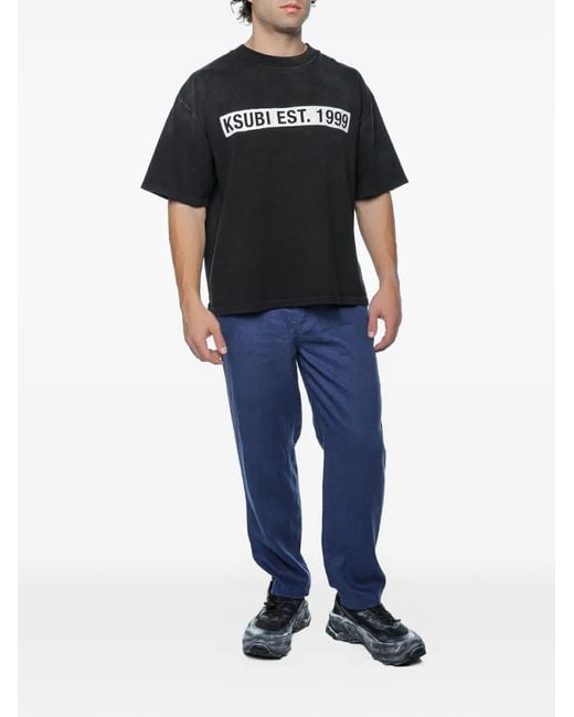 Ecoalf Blue Ethiwin Trousers for men
