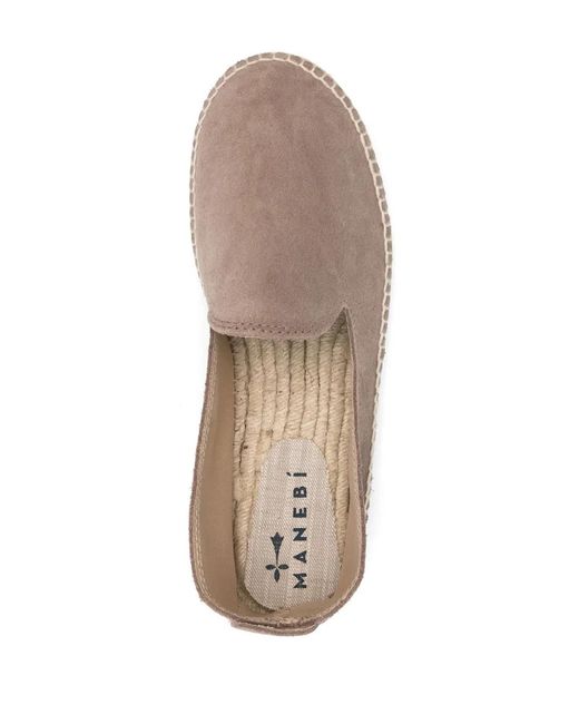 Manebí Brown Hamptons Suede Espadrilles for men