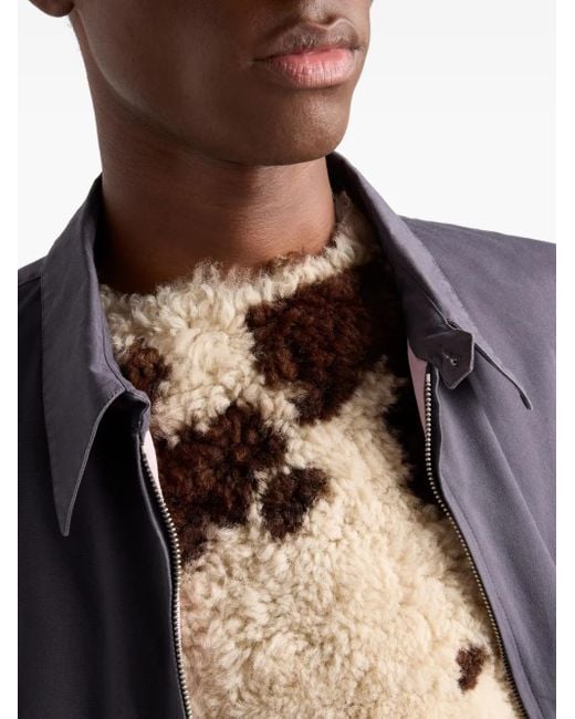 メンズ Prada シープスキン トップ Natural