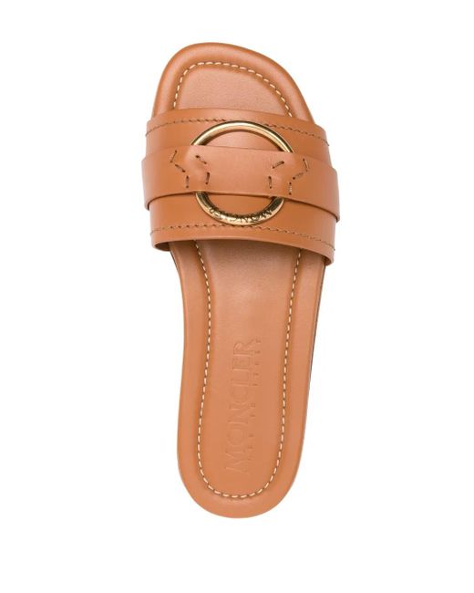 Moncler Brown Sandals