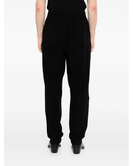 Givenchy Black Elasticated Trousers for men