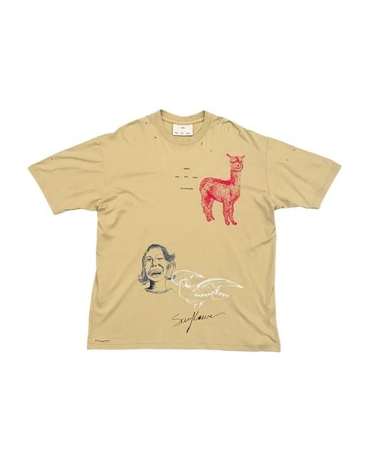 Song For The Mute Natural Sketchbook Graphic Tee T-Shirt for men