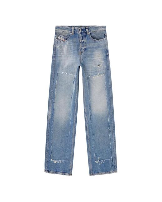 DIESEL Blue D-Macro 2001 Jeans for men